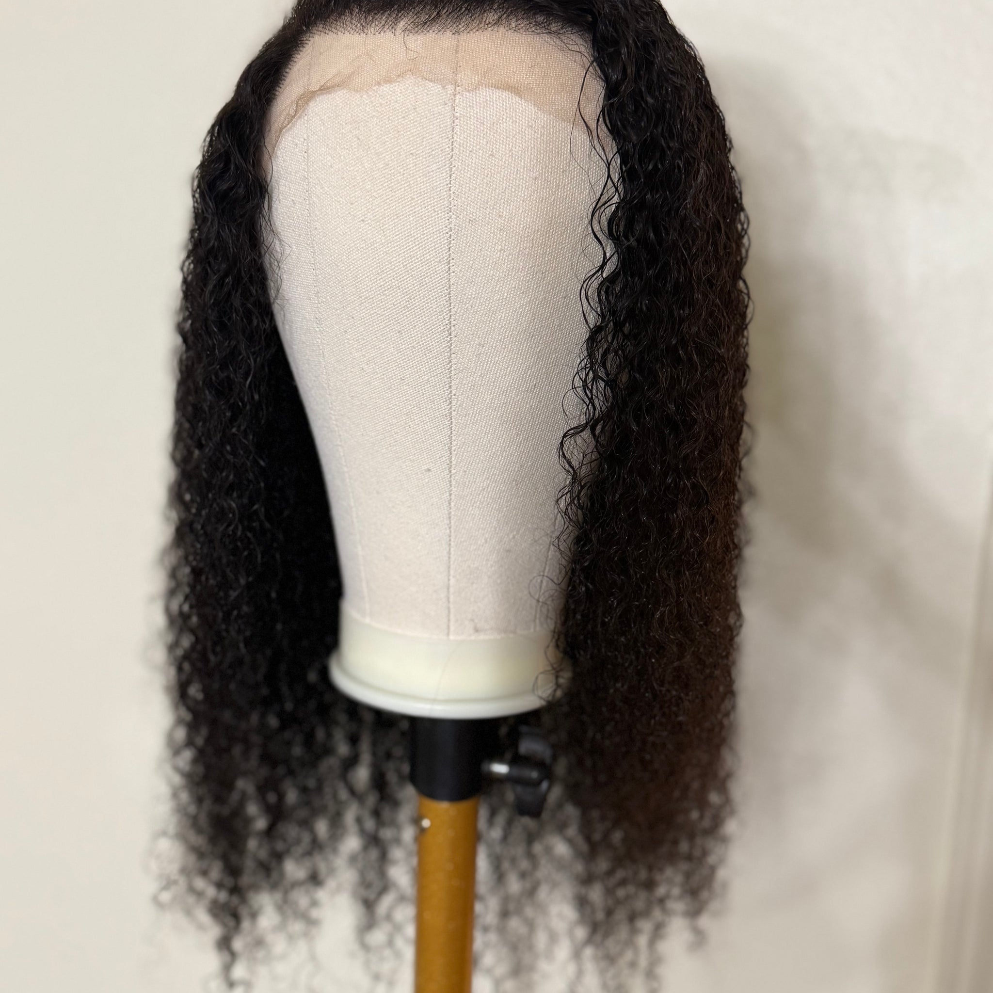 13x4 HD 24” Curly Wig 180% density