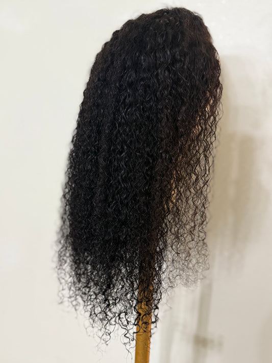 13x4 HD 24” Curly Wig 180% density